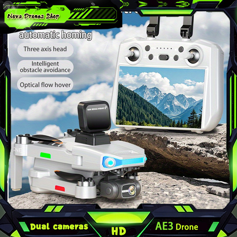 Drone Surveying - AE3Pro Max professional aerial drone with