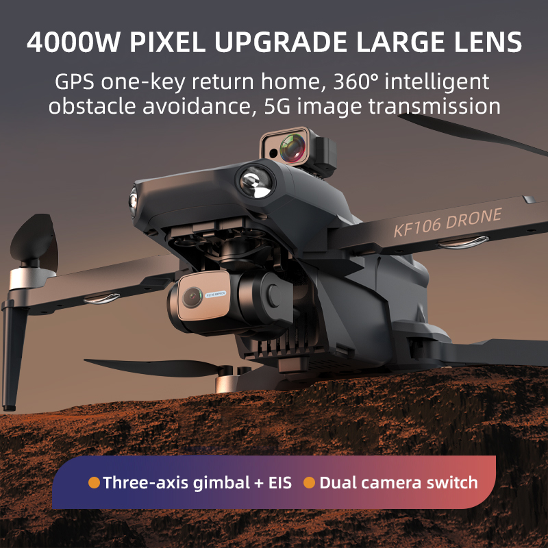 2022 NEW KF106 Max Drone 8K Pr - Drone Mapping 评论和价格